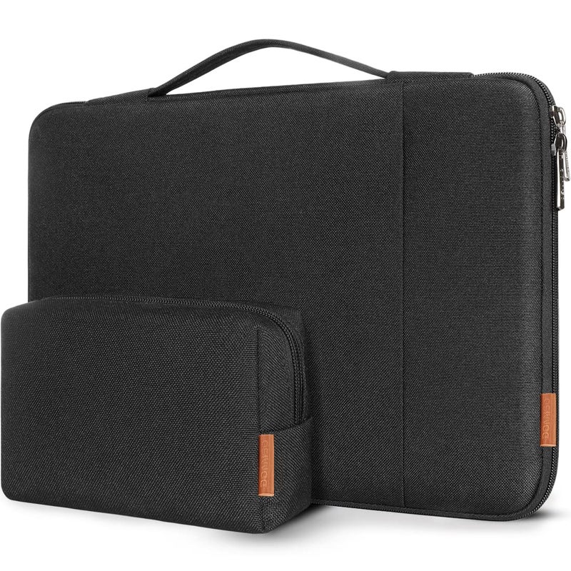 DOMISO 14 inch Laptop Sleeve Case Water Resistant Shockproof Protective Computer Bag for 14"" Notebook/15 MacBook Pro/Acer Swift 3/HP Stream/Lenovo ThinkPad Yoga/Dell/Asus with Accesory Bag Turquoise - Image 1